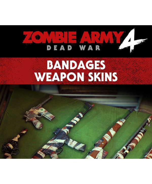 Zombie Army 4: Dead War - Bandages Weapon Skins DLC Steam Key GLOBAL